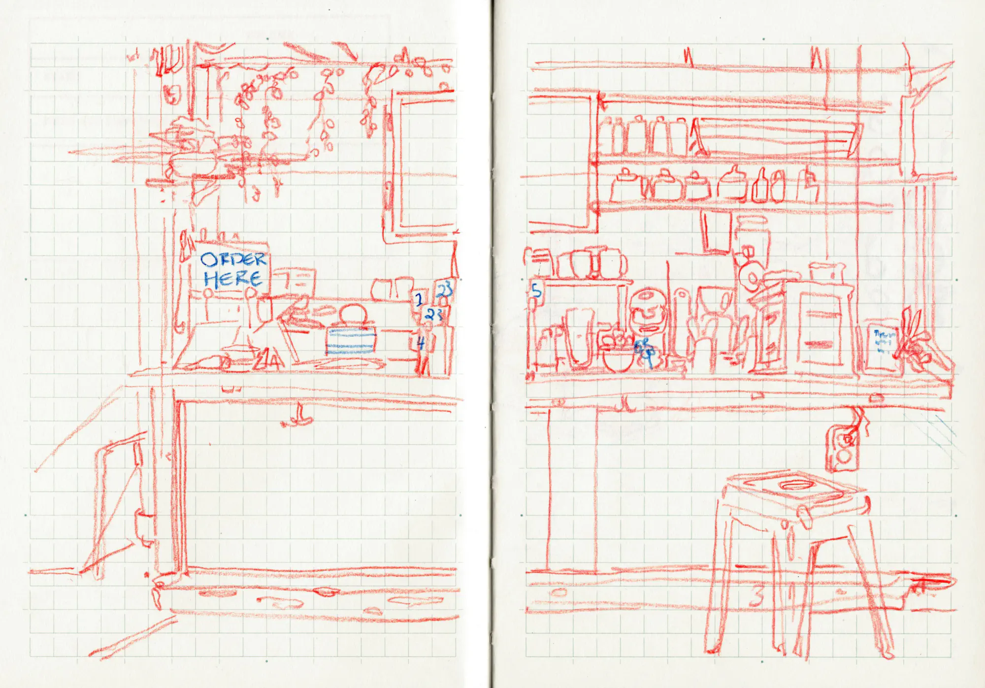 A cute cafe in central district