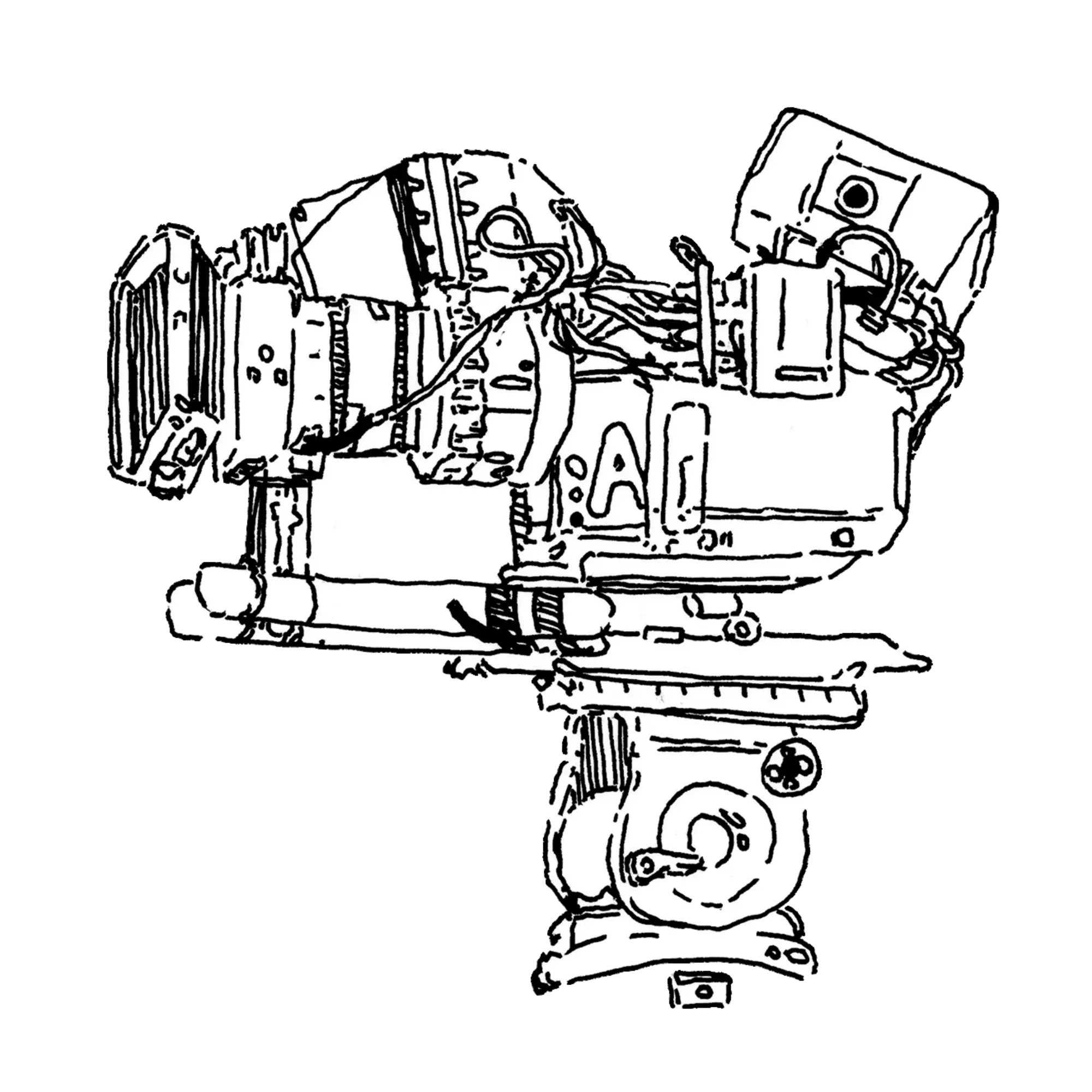 A big studio camera rig